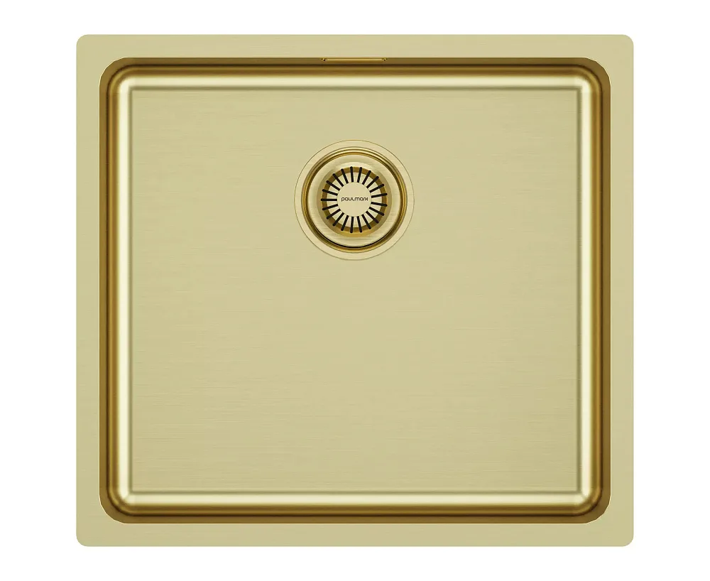 Мойка кухонная Paulmark Vista PM304844-LG, светлое золото Sancos — официальный сайт