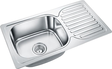 Мойка кухонная Emar Steel 302A