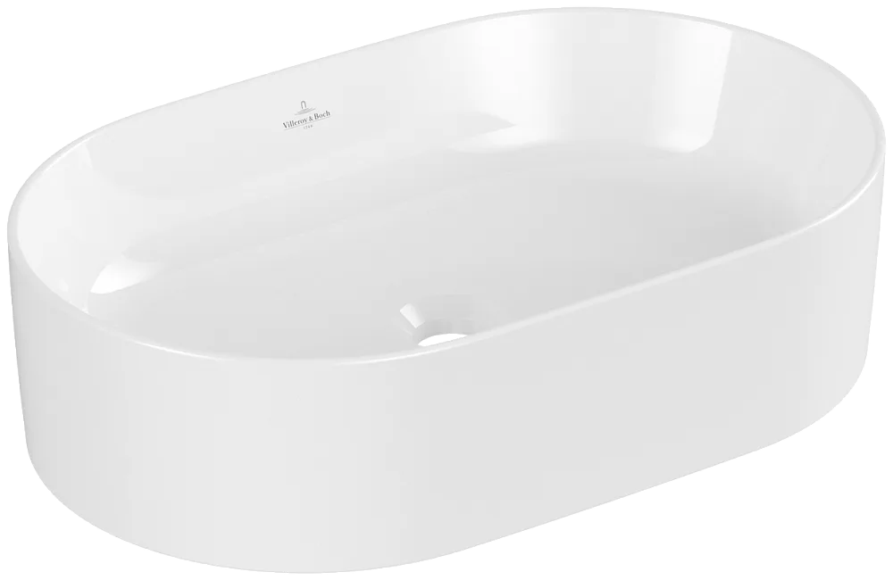 Накладная раковина Villeroy & Boch Collaro 4A1956R1 альпийский белый, CeramicPlus Sancos — официальный сайт