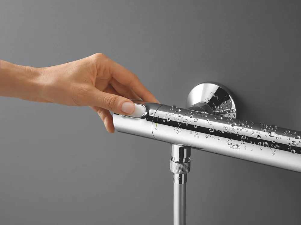 Термостатический смеситель Grohe Precision Flow 34840000 для душа Sancos — официальный сайт