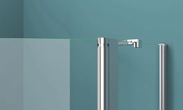 Душевой уголок BelBagno Etna P-1-90-C-Cr
