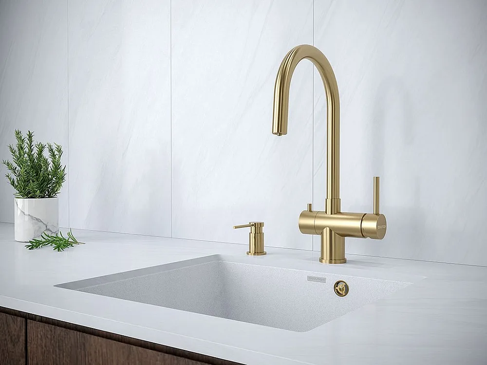Дозатор для кухонной мойки Paulmark Brevit D005-BR бронза Sancos — официальный сайт