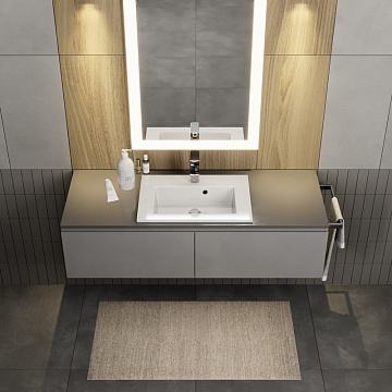 Раковина Uperwood Aurora 50 см, глянцевая белая