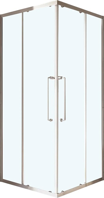 Душевой уголок Cezares Relax RELAX-304-A-2-100-C-CR 100x100, профиль глянцевый хром