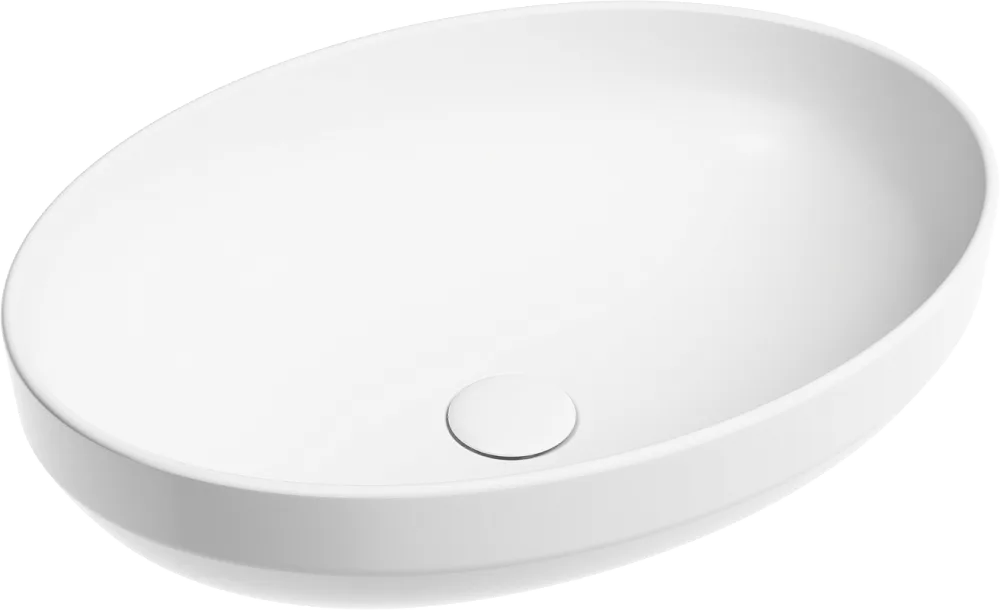 Накладная раковина Ceramicanova Element CN6056MW белая матовая Sancos — официальный сайт