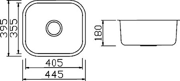 Мойка кухонная Seaman Eco Wien SWU-4439