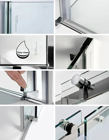 Душевой уголок Wasserkraft Dinkel 58R35 140x80 см