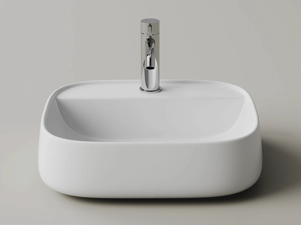 Подвесная раковина для ванной комнаты Ceramicanova Fonte CN5051, белый Sancos — официальный сайт