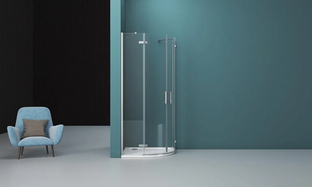 Душевой уголок BelBagno Kraft R-2-100-C-Cr Sancos — официальный сайт