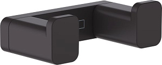 Крючок Hansgrohe AddStoris 41755670 двойной, матовый черный