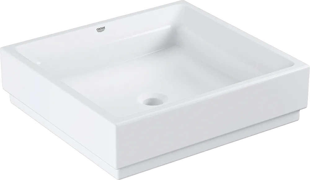 Накладная раковина Grohe Cube Ceramic Cube Ceramic 3948100H Sancos — официальный сайт