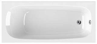 Акриловая ванна Cezares Eco 160-70-41-W37 без опоры 160x70 см, пристенная, белая