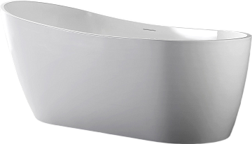 Акриловая ванна Abber 130x70 см, AB9353-1.3