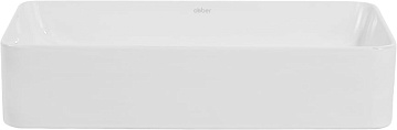 Накладная раковина Abber Rechteck AC2207 белая