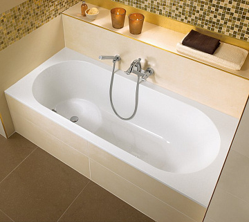 Квариловая Villeroy & Boch Libra UBQ170LIB2V-01 170x75 см, встраиваемая, цвет альпийский белый