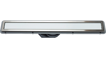 Душевой трап (лоток) Pestan Confluo Premium Line 850, белое стекло/сталь