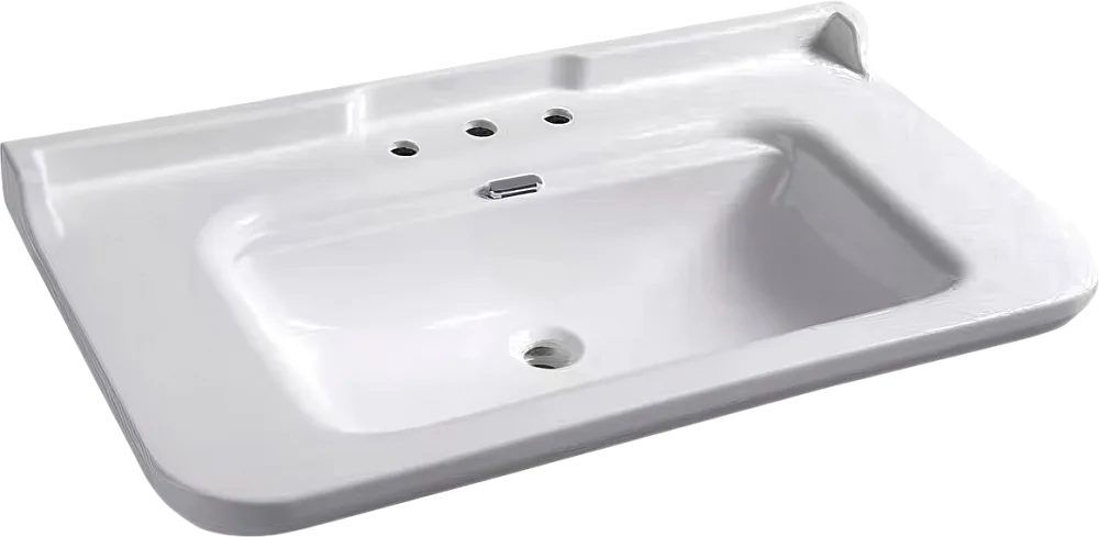 Раковина Kerasan Waldorf 4140 с 3 отверстиями Sancos — официальный сайт