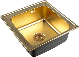 Мойка кухонная Zorg Inox PVD SZR-5050 bronze
