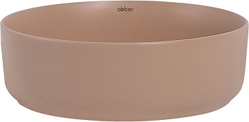 Накладная раковина Abber Bequem AC2108MBB матовая бежевая