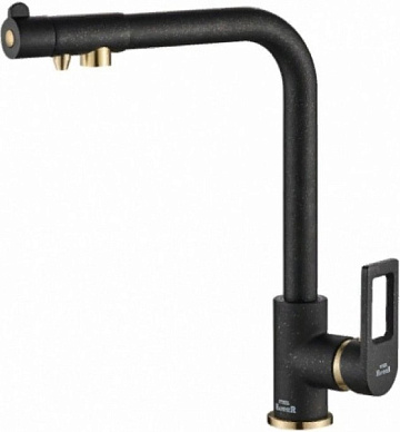 Смеситель для кухни Steel Hammer SH 572 BLACK BR
