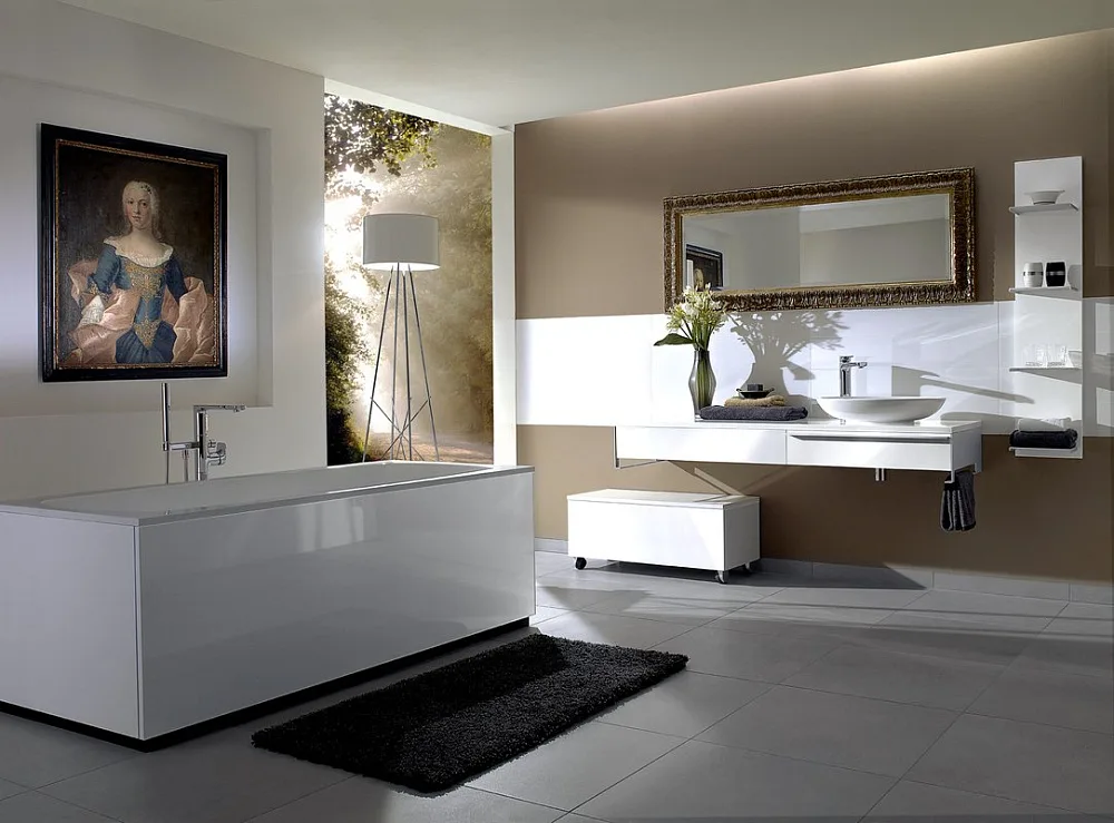 Акриловая ванна Villeroy & Boch My Art UBQ170MYA2V-01 170x75 см, встраиваемая, цвет альпийский белый Sancos — официальный сайт