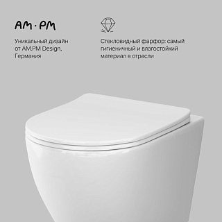 Унитаз подвесной AM.PM Like C801900SC