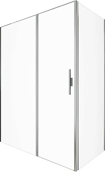 Душевой уголок Allen Brau Priority 160x100, профиль хром, стекло прозрачное