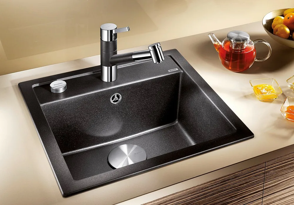 Смеситель для кухни Blanco Tivo-S Silgranit 517610 Sancos — официальный сайт