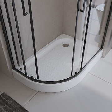 Поддон для душа BelBagno Tray R 100х80 R550 с сифоном