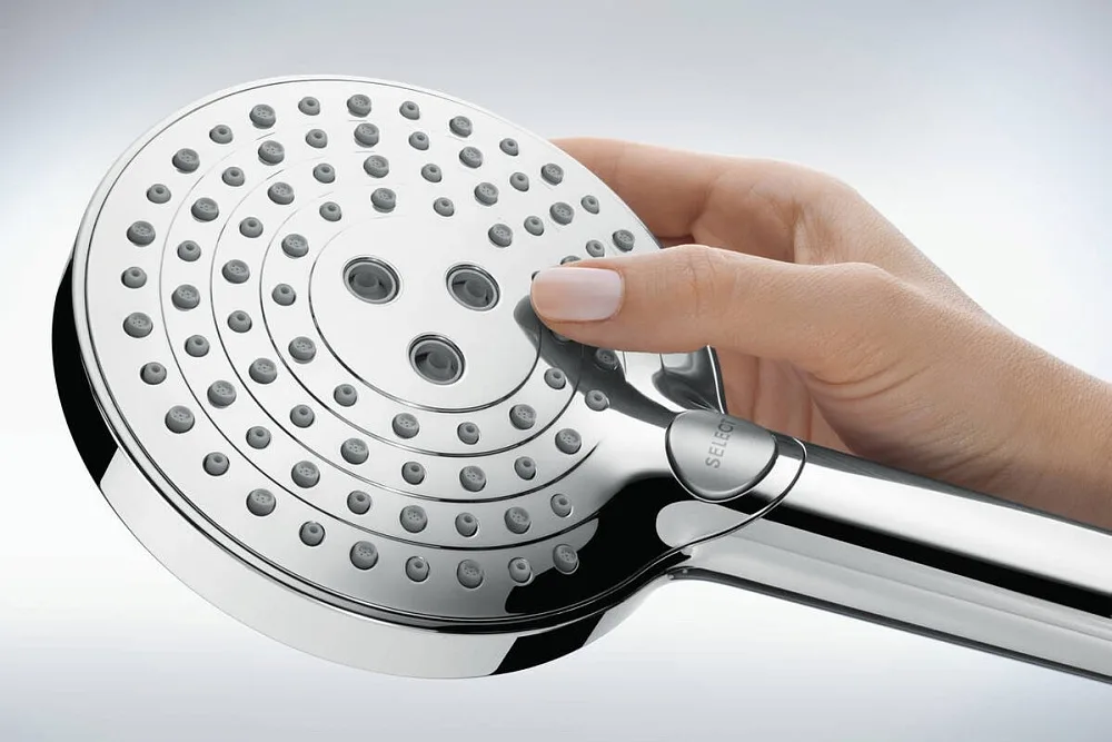 Душевая стойка Hansgrohe Raindance Select S 240 1jet 27633000, Showerpipe, хром Sancos — официальный сайт