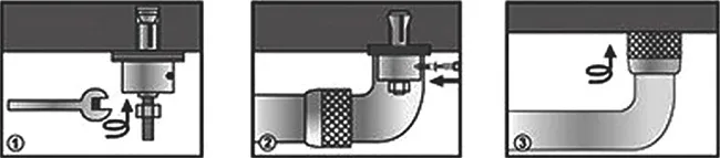 Поручень Wasserkraft K-1066 хром Sancos — Оригинал