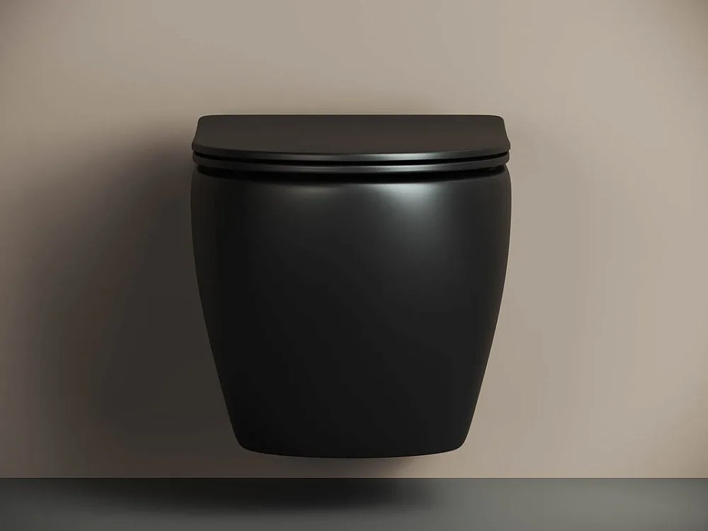 Унитаз подвесной Ceramicanova Metropol CN4002MB Sancos — официальный сайт