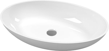 Накладная раковина WHITECROSS Citrine 0717.060040.100 60 см, белый глянец