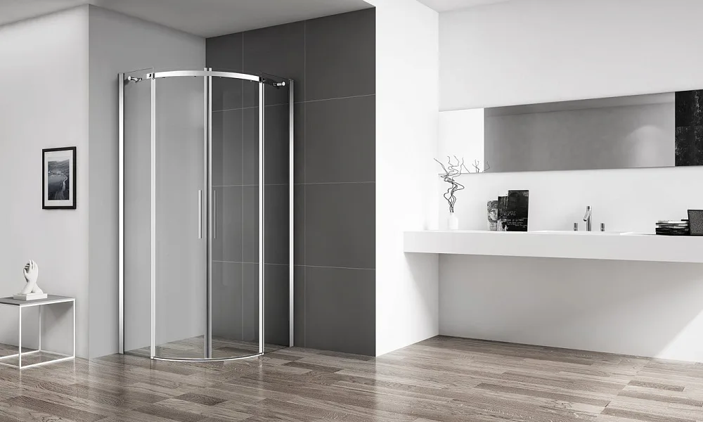 Душевой уголок BelBagno Acqua R-2-90-C-Cr профиль хром Sancos — официальный сайт