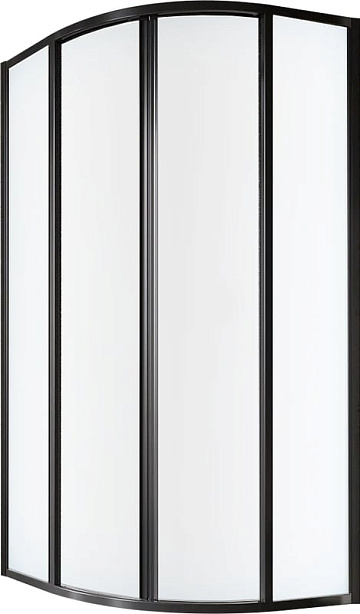 Душевой уголок Ravak Supernova SKCP4-80 195 Grape, профиль черный