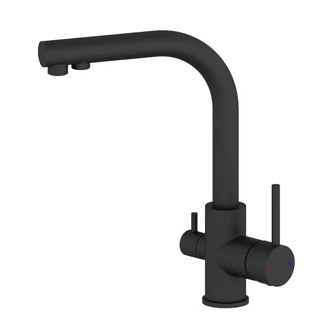 Смеситель для кухни Wonzon & Woghand WW-88458005-MB матовый черный Sancos — Оригинал