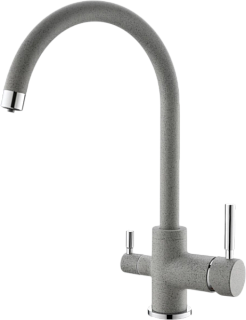 Смеситель для кухни Emar Quartz 3007, берилл