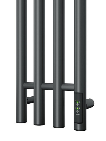Полотенцесушитель электрический APEXTERMO Луна LN10113GF 110x20 см, подключение справа, скрытое подк