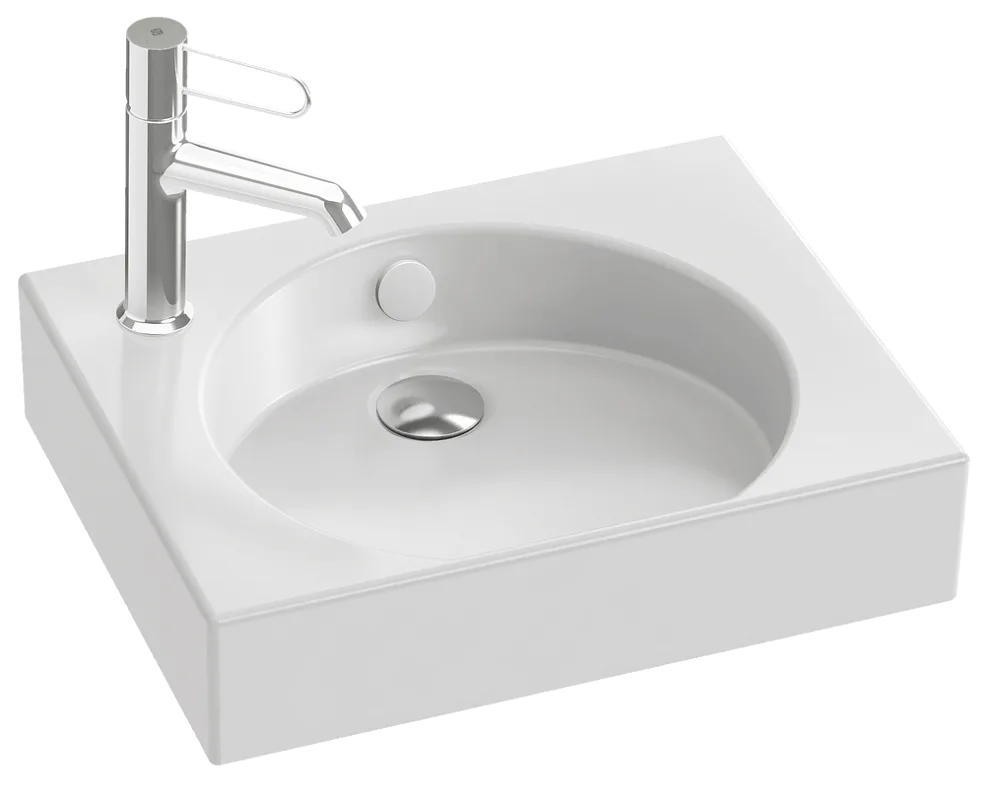 Раковина Jacob Delafon Odeon Rive Gauche EGN112-00 45 см Sancos — официальный сайт