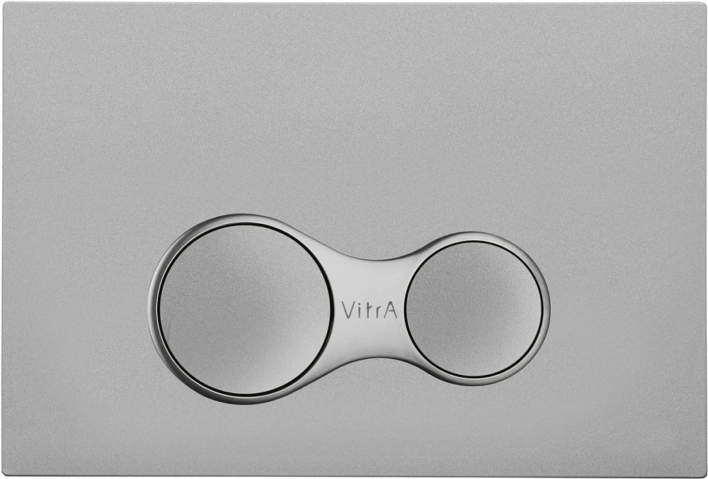 Кнопка смыва VitrA Sirius 740-0486 матовый хром