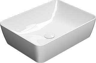 Накладная раковина GSI Nubes 9037PVC11 50x38, белая
