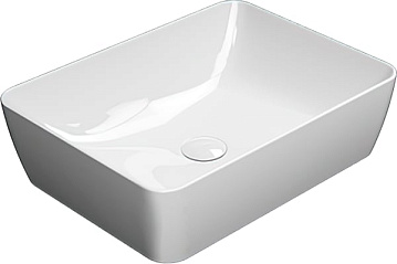 Накладная раковина GSI Nubes 9037PVC11 50x38, белая