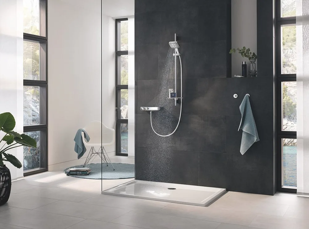 Душевая лейка Grohe Rainshower SmartActive 26582000 Sancos — официальный сайт