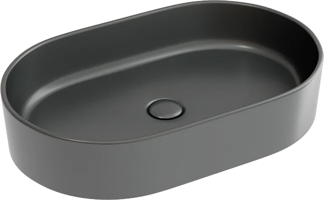 Накладная раковина Ceramicanova Element CN6048MDH темный антрацит матовая Sancos — Оригинал
