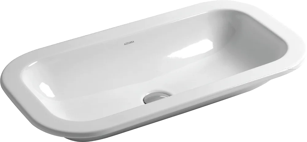 Раковина Azzurra Glaze 69 встраиваемая снизу Sancos — официальный сайт
