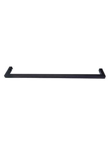 Душевой уголок Abber Schwarzer Diamant AG30140BMH-S80BM-S80BM 140х80 см, профиль матовый черный, сте