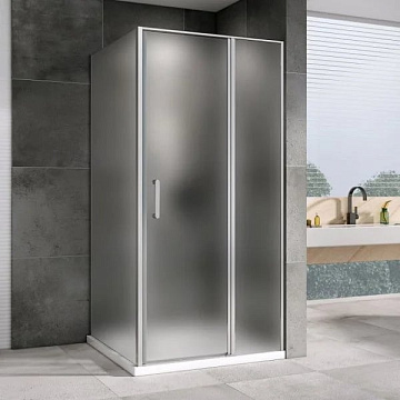 Душевой уголок Abber Sonnenstrand AG04110MS-S70M 110x70, профиль хром, стекло матовое