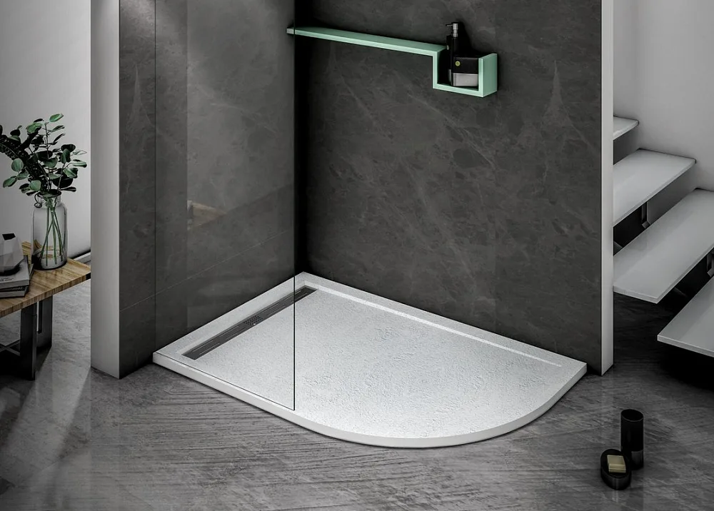 Поддон для душа Cezares Tray TRAY-AS-RH-120/90-550-30-W-L Sancos — официальный сайт