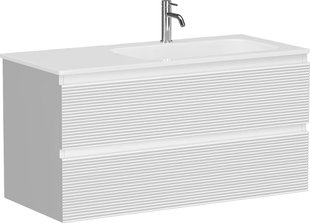 Тумба с раковиной Sancos Folk 100 R bianco Sancos — официальный сайт