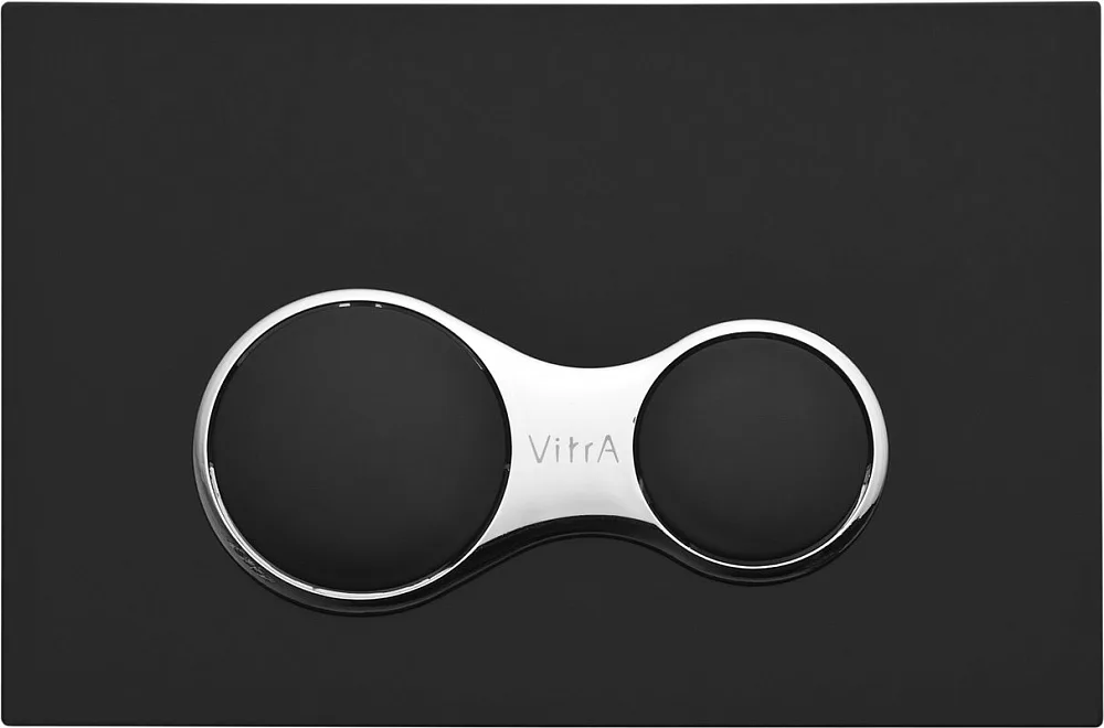 Кнопка смыва VitrA 740-0411 черный Sancos — официальный сайт